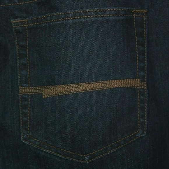 Blue Pronto Uomo Straight Leg Jeans Dark Big & Tall 40‎ X 38 Act 39 X 39 - Picture 9 of 12